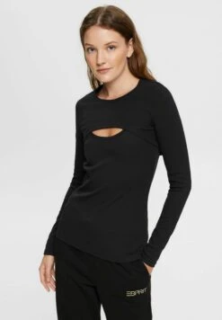 Edc By Esprit LONGSLEEVE - Langarmshirt - Black