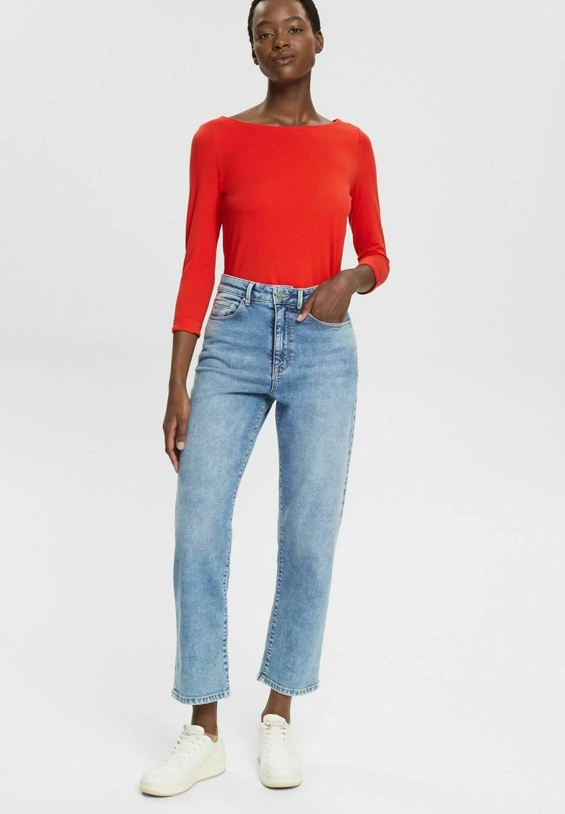 ESPRIT 3/4 ÄRMELN - Langarmshirt - Orange Red 4 ESPRIT 3/4 ÄRMELN - Langarmshirt - Orange Red – Bild 2