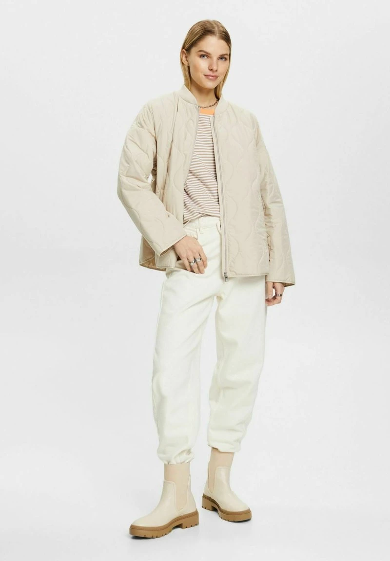 ESPRIT STRIPED CORE - T-Shirt Print - Taupe 7 ESPRIT STRIPED CORE - T-Shirt Print - Taupe – Bild 5