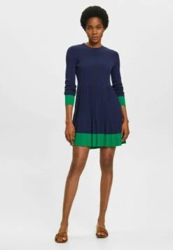 ESPRIT MIT RUNDHALS - Strickkleid - Dark Blue 11 ESPRIT MIT RUNDHALS - Strickkleid - Dark Blue -Esprit 3c3a266138a84fadbd64b5c4317979af