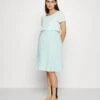 DRESS MIX NURSING SHORT SLEEVE - Freizeitkleid - Pale Mint 1 DRESS MIX NURSING SHORT SLEEVE - Freizeitkleid - Pale Mint -Esprit 3c5aed264aa3480ab1e23bea16bd46a8