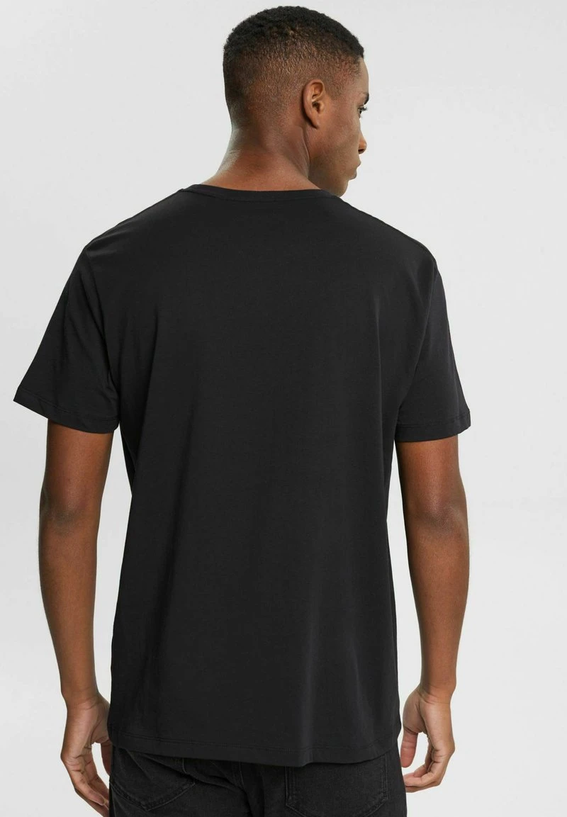 Edc By Esprit MIT PRINT AUF BRUSTHÖHE - T-Shirt Print - Black 5 Edc By Esprit MIT PRINT AUF BRUSTHÖHE - T-Shirt Print - Black – Bild 3