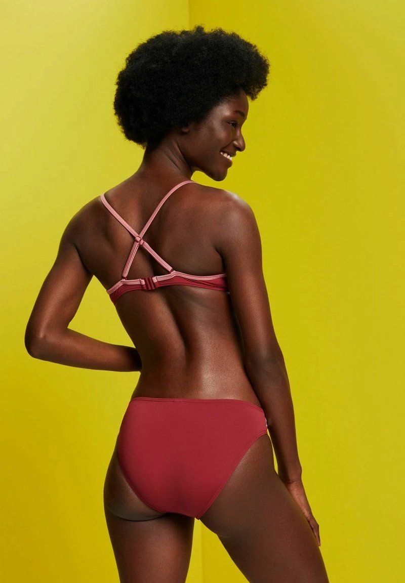 ESPRIT TAYRONA PAR PADDED PLUNGE - Bikini-Top - Dark Red 6 ESPRIT TAYRONA PAR PADDED PLUNGE - Bikini-Top - Dark Red – Bild 4