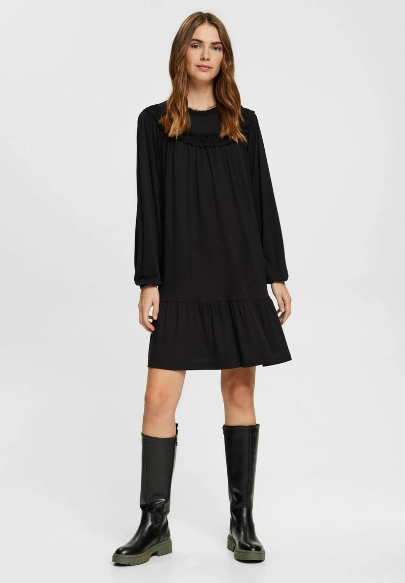 Edc By Esprit Strickkleid - Black 4 Edc By Esprit Strickkleid - Black – Bild 2