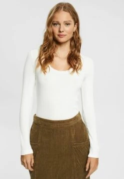 ESPRIT LETTUCE - Langarmshirt - Off White