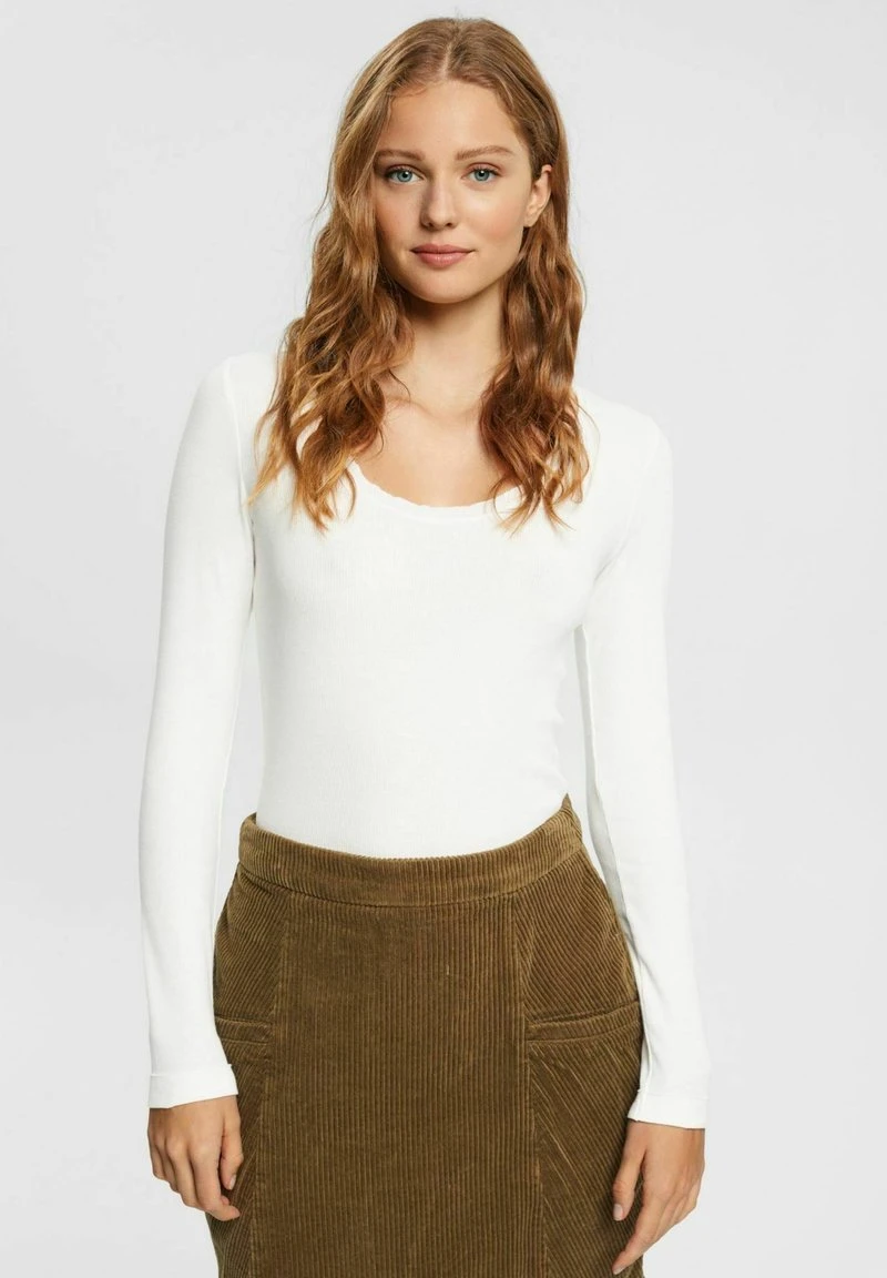 ESPRIT LETTUCE - Langarmshirt - Off White 3 ESPRIT LETTUCE - Langarmshirt - Off White