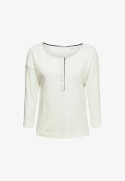 ESPRIT Langarmshirt - Off White -Esprit 419d46222ec148f78287dcc186f4a556