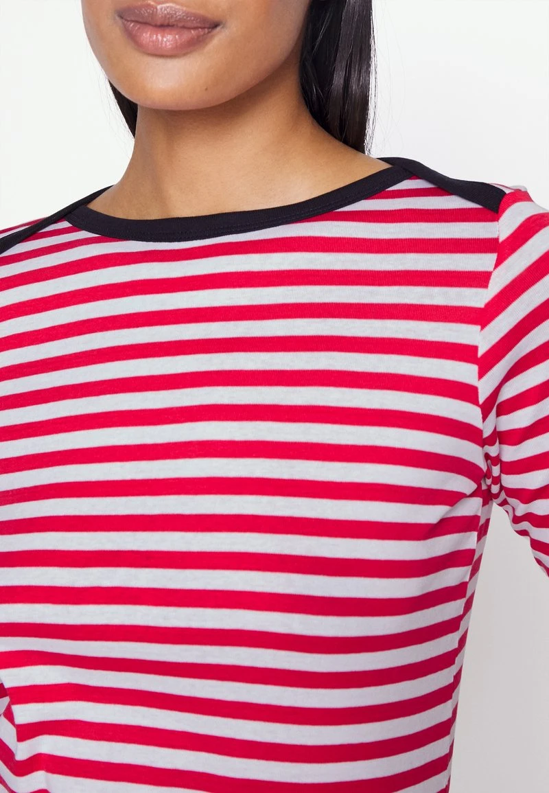 Edc By Esprit FULL NEEDLE STRIPED 3/4 SLEEVE TEE - Langarmshirt - Red 7 Edc By Esprit FULL NEEDLE STRIPED 3/4 SLEEVE TEE - Langarmshirt - Red – Bild 5