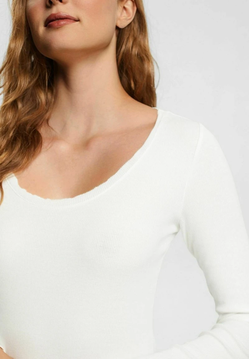 ESPRIT LETTUCE - Langarmshirt - Off White 6 ESPRIT LETTUCE - Langarmshirt - Off White – Bild 4