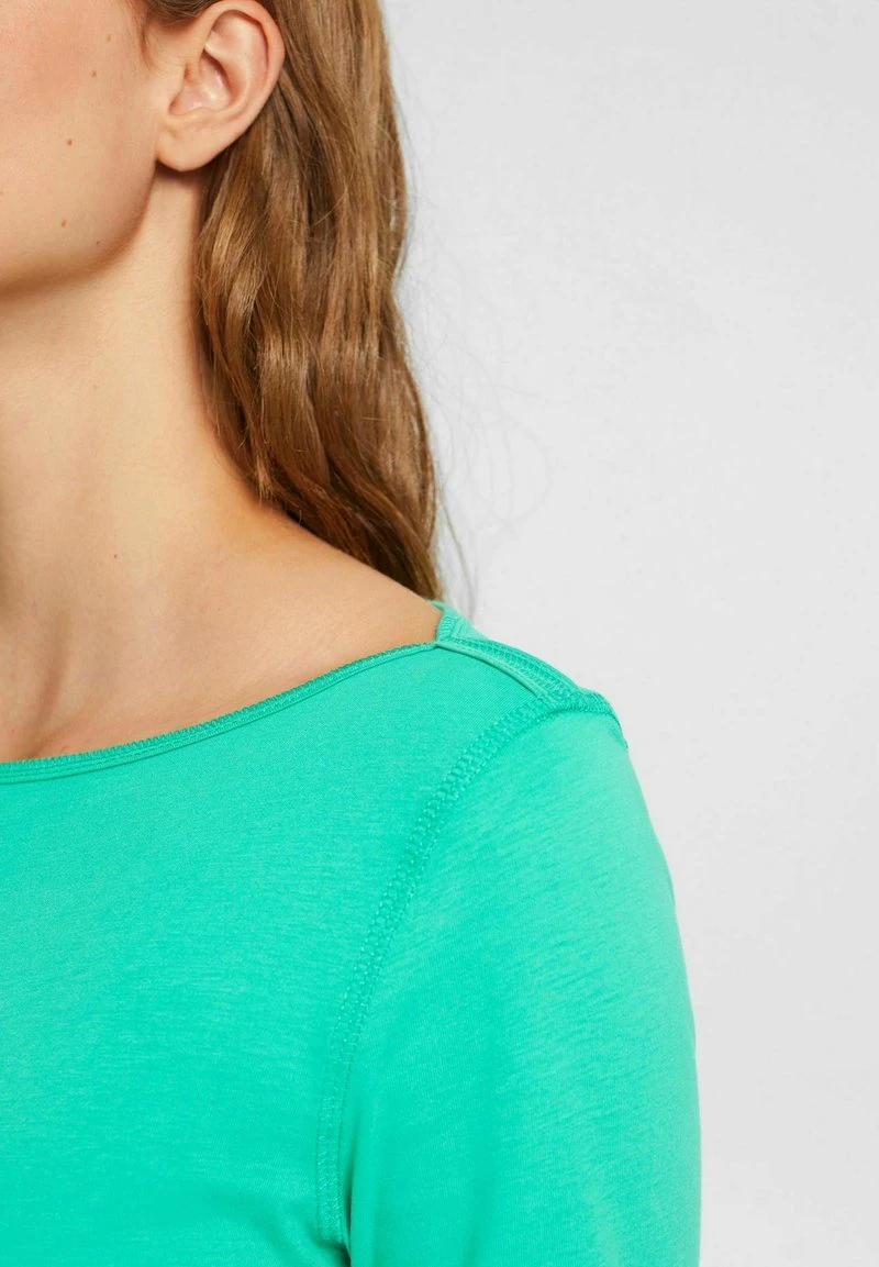 ESPRIT BOAT NECK - Langarmshirt - Light Green 6 ESPRIT BOAT NECK - Langarmshirt - Light Green – Bild 4
