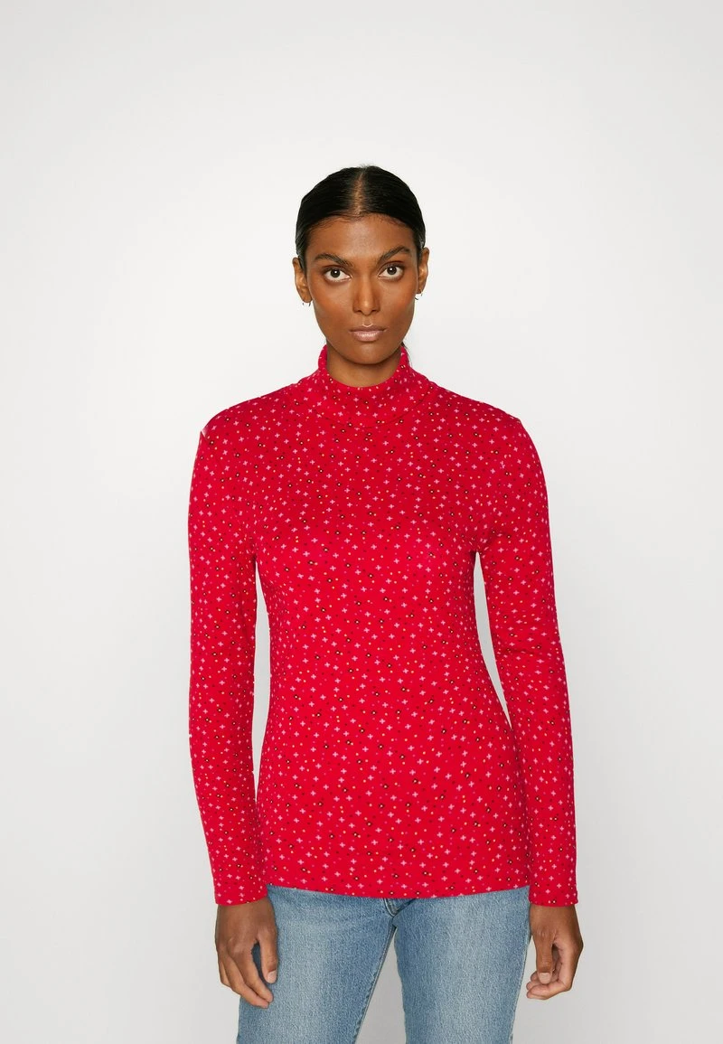 Edc By Esprit Langarmshirt - Dark Red 3 Edc By Esprit Langarmshirt - Dark Red