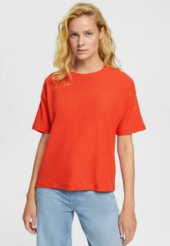 ESPRIT T-Shirt Basic - Orange Red