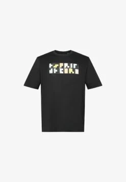 Edc By Esprit RELAXED FIT - T-Shirt Print - Black 12 Edc By Esprit RELAXED FIT - T-Shirt Print - Black -Esprit 48ed09a8900540b9ad341c5f12eca05a