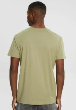 Edc By Esprit MIT PRINT AUF BRUSTHÖHE - T-Shirt Print - Light Khaki -Esprit 499306909d7a4a8e9598528c7d9ac3d9