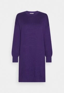 Edc By Esprit DRESS - Strickkleid - Dark Lavender