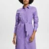 ESPRIT MIT BINDEGÜRTEL - Blusenkleid - Purple 2 ESPRIT MIT BINDEGÜRTEL - Blusenkleid - Purple -Esprit 4a78c5f307a54a528de9efaa31a11ee1