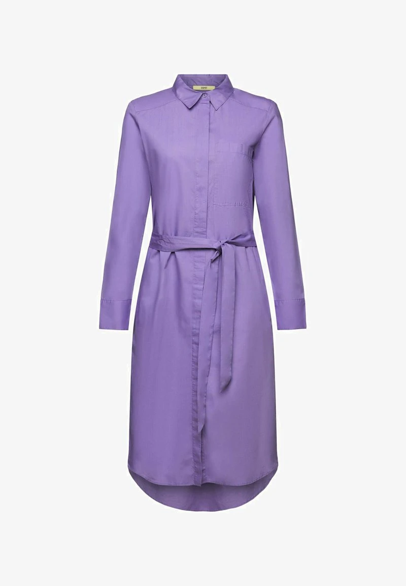 ESPRIT MIT BINDEGÜRTEL - Blusenkleid - Purple 7 ESPRIT MIT BINDEGÜRTEL - Blusenkleid - Purple – Bild 5