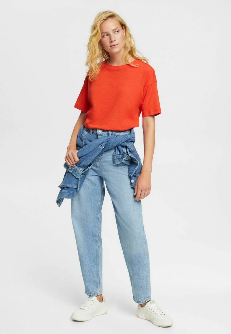 ESPRIT T-Shirt Basic - Orange Red 7 ESPRIT T-Shirt Basic - Orange Red – Bild 5