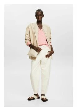 ESPRIT LONGSLEEVE MIT V AUSSCHNITT - Langarmshirt - Pink 9 ESPRIT LONGSLEEVE MIT V AUSSCHNITT - Langarmshirt - Pink -Esprit 4b96abbc709447a08c2a94b38a165558