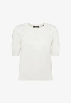 ESPRIT KURZÄRMELIGER MOULINÉ - T-Shirt Basic - Pastel Grey 10 ESPRIT KURZÄRMELIGER MOULINÉ - T-Shirt Basic - Pastel Grey -Esprit 4bb69d664a0a4f50a8273f4a965cebb0