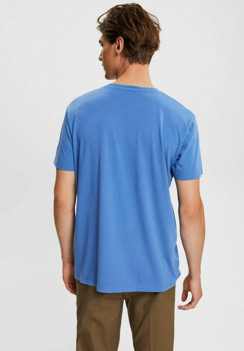 ESPRIT MIT PRINT - T-Shirt Print - Blue 5 ESPRIT MIT PRINT - T-Shirt Print - Blue – Bild 3