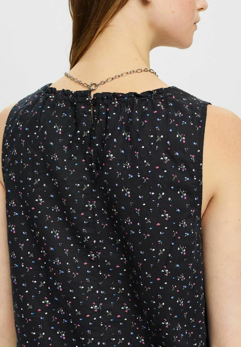 Edc By Esprit MIT FLORALEM PRINT - Bluse - Black 7 Edc By Esprit MIT FLORALEM PRINT - Bluse - Black – Bild 5