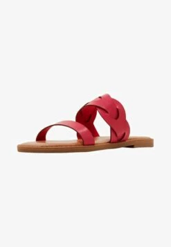 ESPRIT B23-02 2STRAP - Pantolette Flach - Pink/fuchsia