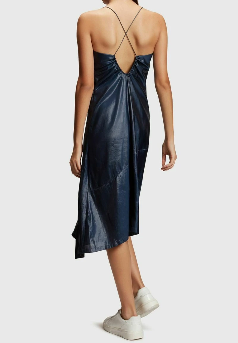 ESPRIT METALLIC-LOOK - Freizeitkleid - Navy 4 ESPRIT METALLIC-LOOK - Freizeitkleid - Navy – Bild 2