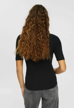ESPRIT POINTELLE - T-Shirt Basic - Black 10 ESPRIT POINTELLE - T-Shirt Basic - Black -Esprit 51be6f012deb496bab015de9323fdf16