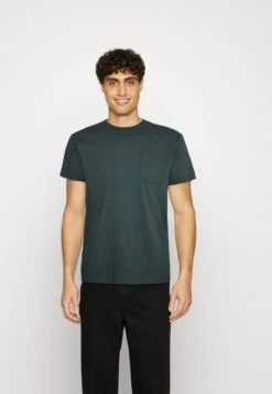 ESPRIT NEBU DYE - T-Shirt Basic - Teal Blue