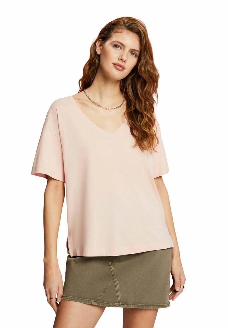 ESPRIT T-Shirt Basic - Pastel Pink 3 ESPRIT T-Shirt Basic - Pastel Pink
