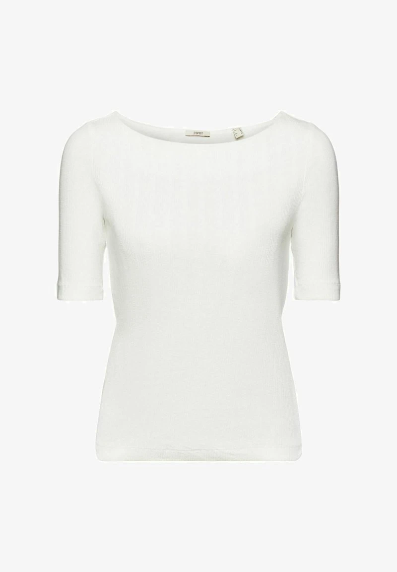 ESPRIT POINTELLE - T-Shirt Basic - Off White 7 ESPRIT POINTELLE - T-Shirt Basic - Off White – Bild 5