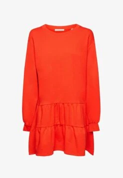 Edc By Esprit TERRY - Strickkleid - Red 13 Edc By Esprit TERRY - Strickkleid - Red -Esprit 54f4666b71ce4057bfde23937badf823