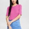 ESPRIT T-Shirt Basic - Pink Fuchsia -Esprit 589e2d6129e84a42bbf61468c2c706c0