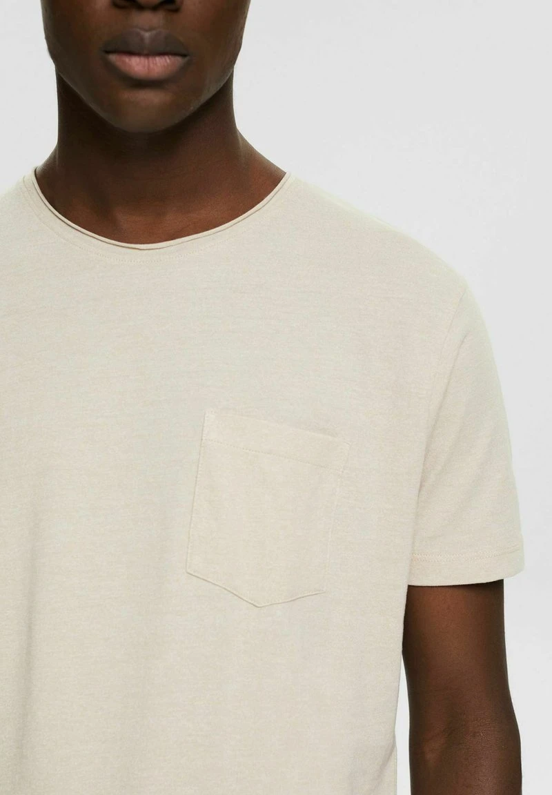 Edc By Esprit T-Shirt Basic - Light Taupe 6 Edc By Esprit T-Shirt Basic - Light Taupe – Bild 4