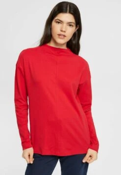 Edc By Esprit LONGSLEEVE - Langarmshirt - Dark Red