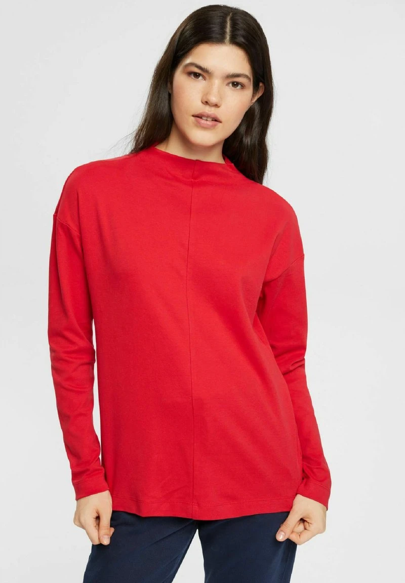 Edc By Esprit LONGSLEEVE - Langarmshirt - Dark Red 3 Edc By Esprit LONGSLEEVE - Langarmshirt - Dark Red