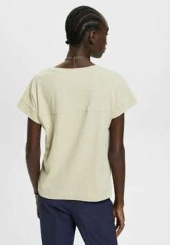 ESPRIT MIT V AUSSCHNITT - T-Shirt Basic - Dusty Green 10 ESPRIT MIT V AUSSCHNITT - T-Shirt Basic - Dusty Green -Esprit 5d54309aedf040999e808345ade4b909