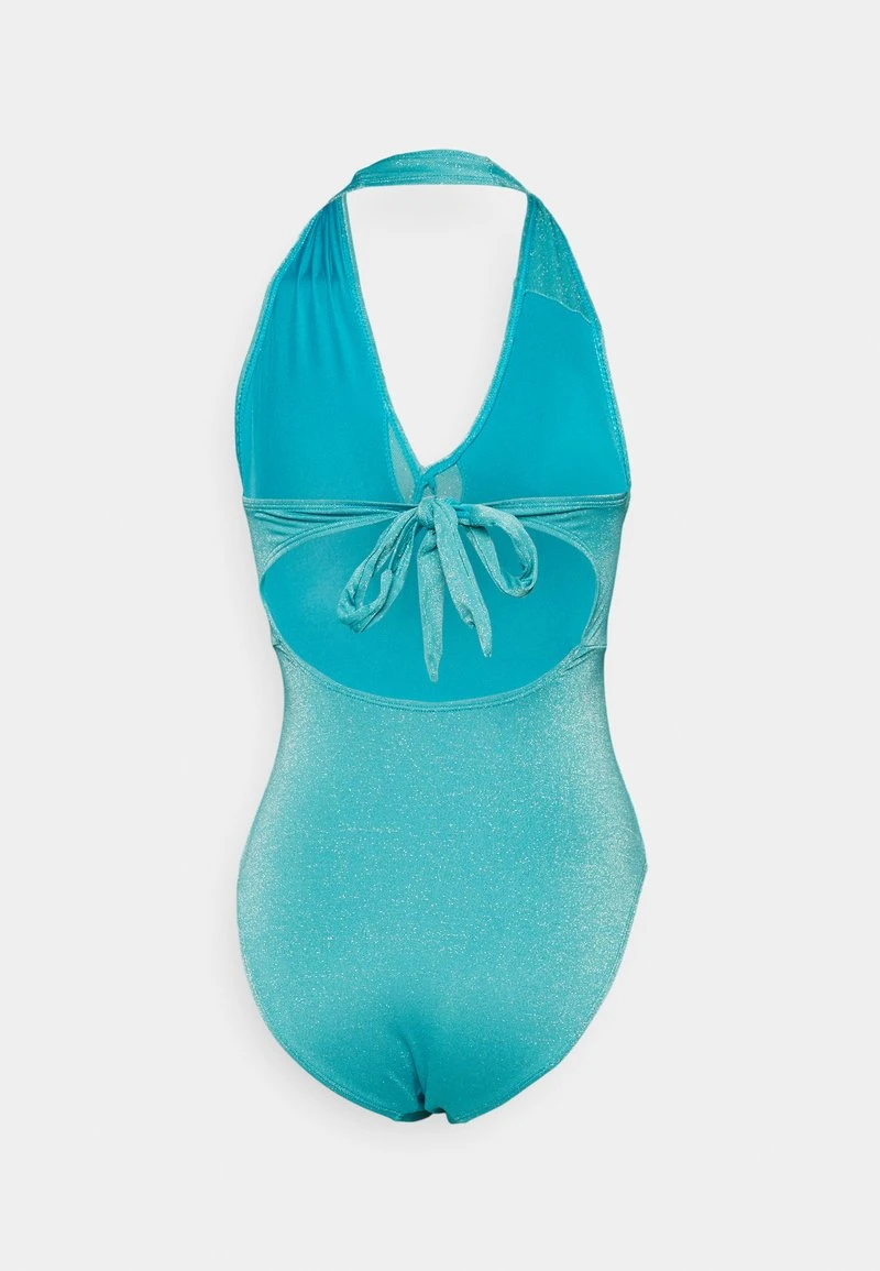 ESPRIT YALONG BEACH ONE SHOULDER SWIMSUIT - Badeanzug - Teal Blue 4 ESPRIT YALONG BEACH ONE SHOULDER SWIMSUIT - Badeanzug - Teal Blue – Bild 2