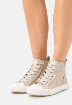 ESPRIT Sneaker High - Cream Beige