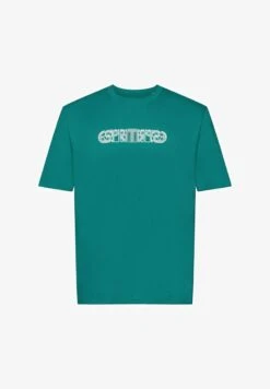 Edc By Esprit MIT LOGO-PRINT IN LOCKERER PASSFORM - T-Shirt Print - Emerald Green 13 Edc By Esprit MIT LOGO-PRINT IN LOCKERER PASSFORM - T-Shirt Print - Emerald Green -Esprit 60049865ea4441a884a8c5a864d47f0d