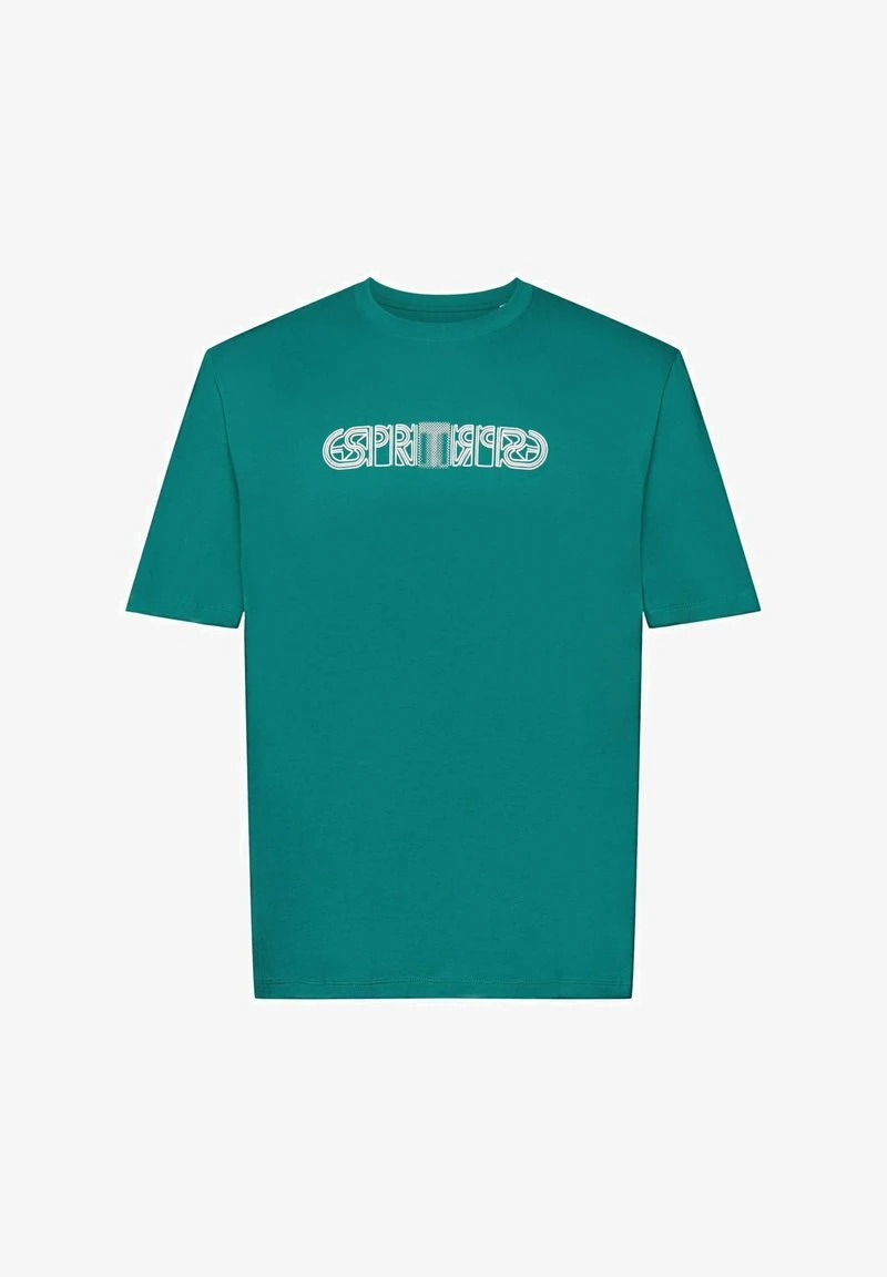 Edc By Esprit MIT LOGO-PRINT IN LOCKERER PASSFORM - T-Shirt Print - Emerald Green 8 Edc By Esprit MIT LOGO-PRINT IN LOCKERER PASSFORM - T-Shirt Print - Emerald Green – Bild 6