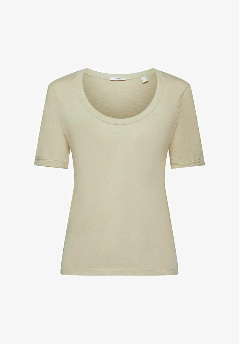 ESPRIT MIT U AUSSCHNITT - T-Shirt Basic - Dusty Green 7 ESPRIT MIT U AUSSCHNITT - T-Shirt Basic - Dusty Green – Bild 5