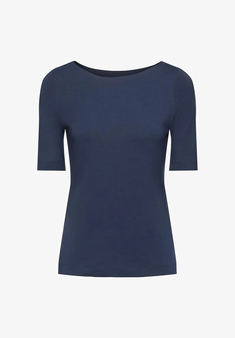ESPRIT MIT U-BOOT-AUSSCHNITT - T-Shirt Basic - Navy 7 ESPRIT MIT U-BOOT-AUSSCHNITT - T-Shirt Basic - Navy – Bild 5