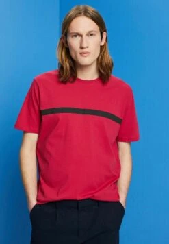 ESPRIT MIT KONTRASTSTREIFEN - T-Shirt Print - Dark Pink 11 ESPRIT MIT KONTRASTSTREIFEN - T-Shirt Print - Dark Pink -Esprit 616f5addfaac4a559970b29405e60322