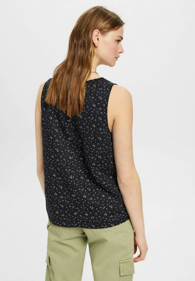 Edc By Esprit MIT FLORALEM PRINT - Bluse - Black 5 Edc By Esprit MIT FLORALEM PRINT - Bluse - Black – Bild 3