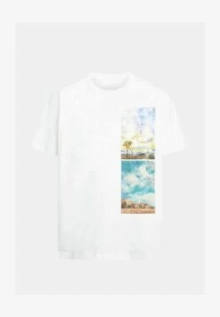 ESPRIT MIT ABGESETZTEM LANDSCHAFTS-PRINT - T-Shirt Print - White 12 ESPRIT MIT ABGESETZTEM LANDSCHAFTS-PRINT - T-Shirt Print - White -Esprit 61ed056eb51b428880589a8743a1190c