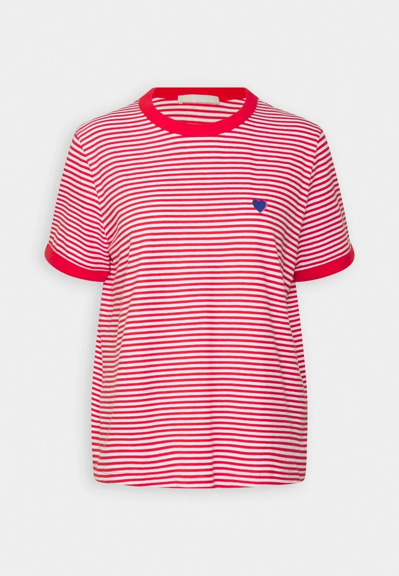 Edc By Esprit TEE - T-Shirt Print - Red 3 Edc By Esprit TEE - T-Shirt Print - Red