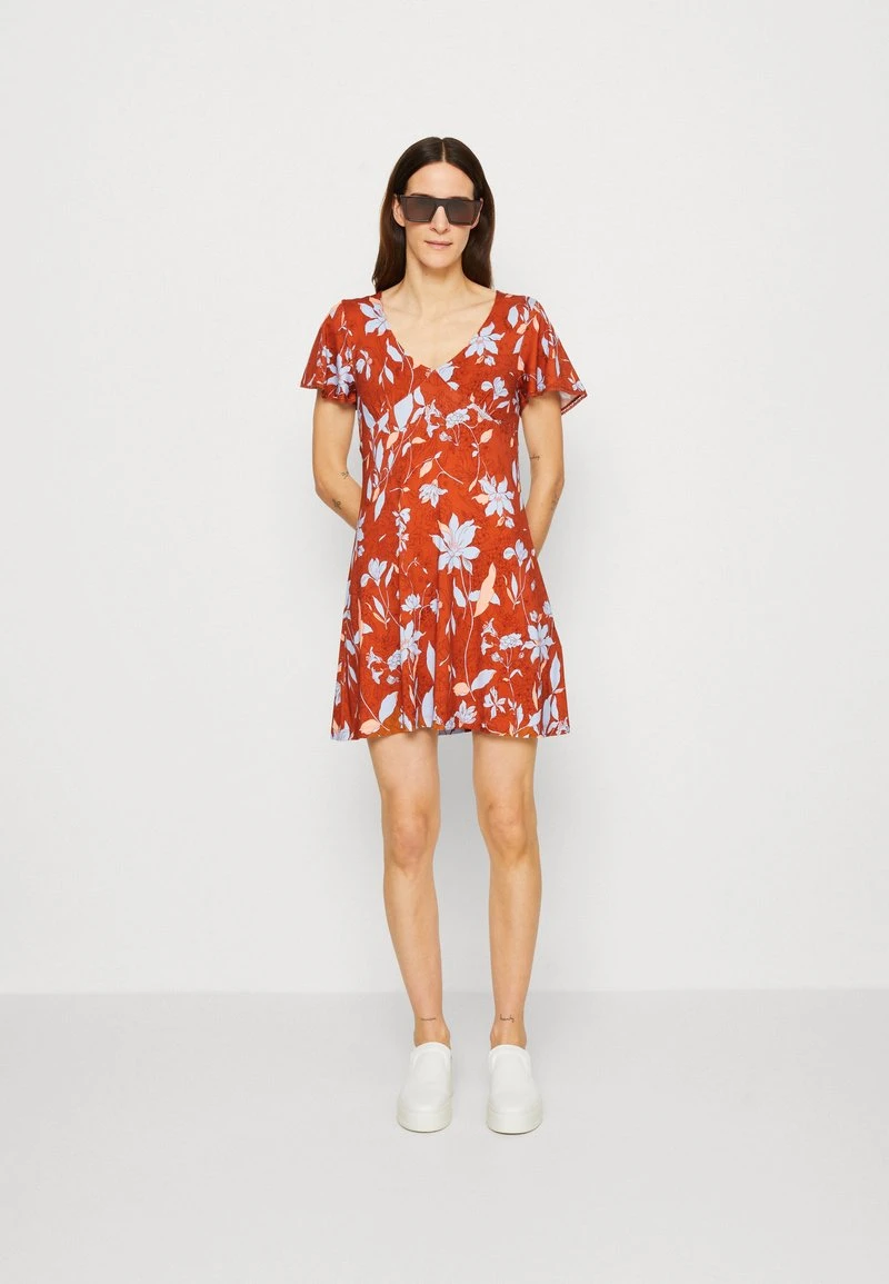 ESPRIT DRESS - Jerseykleid - Coral Orange 4 ESPRIT DRESS - Jerseykleid - Coral Orange – Bild 2