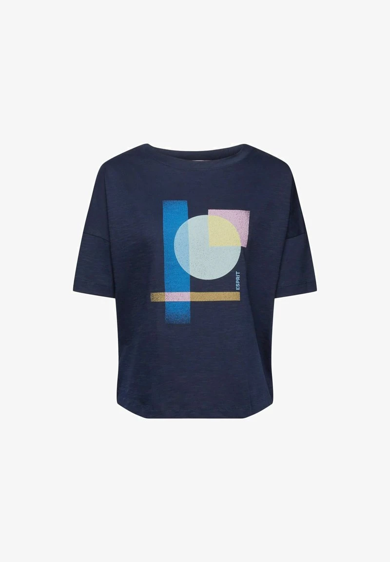 ESPRIT TEE - T-Shirt Print - Navy 8 ESPRIT TEE - T-Shirt Print - Navy – Bild 6